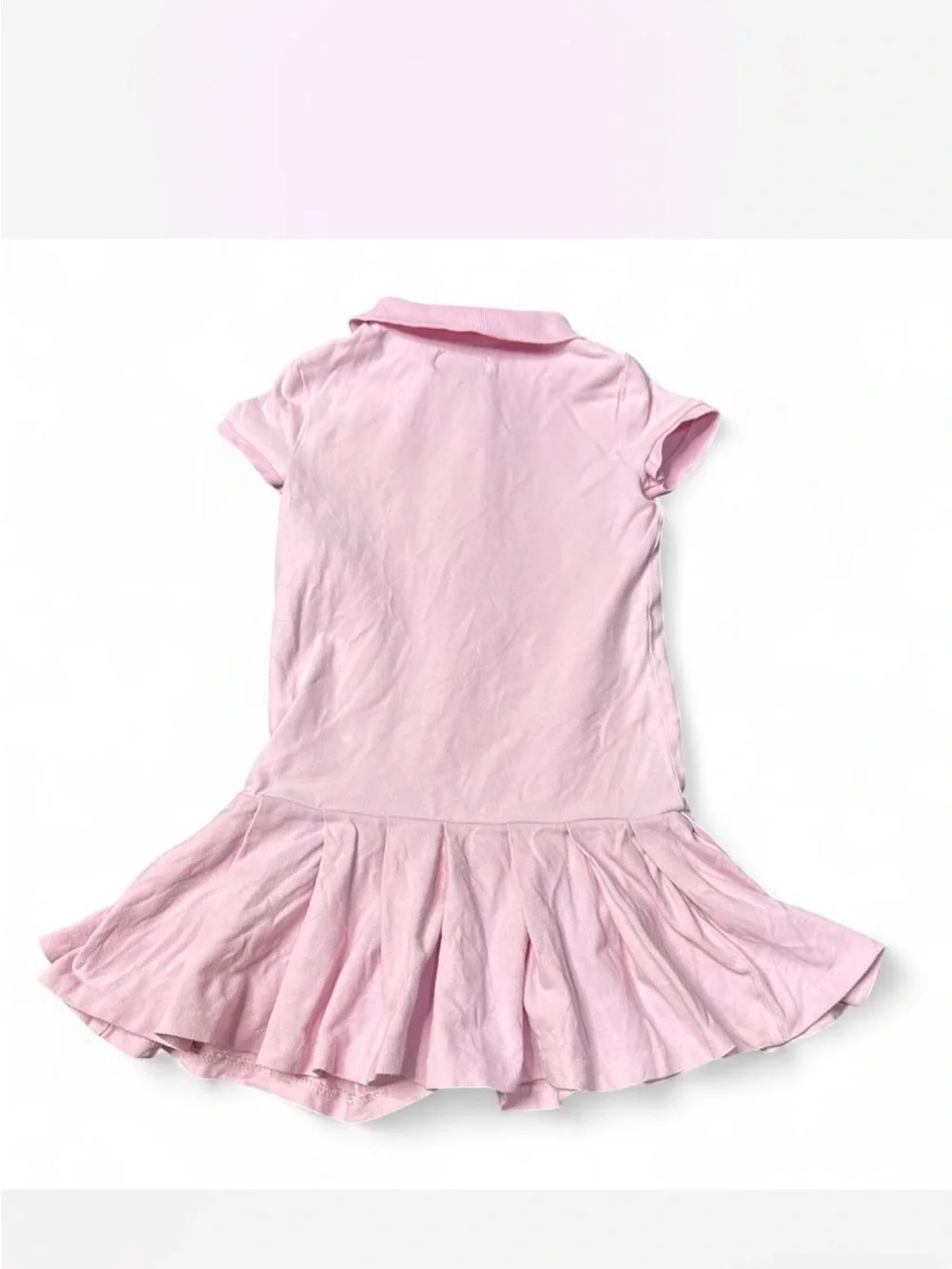 Polo by Ralph Lauren Light Pink Polo Dress with Embroidered Logo